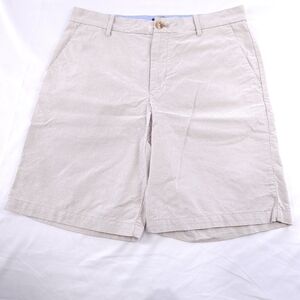 Izod Mens Cream Colored Shorts Size 32